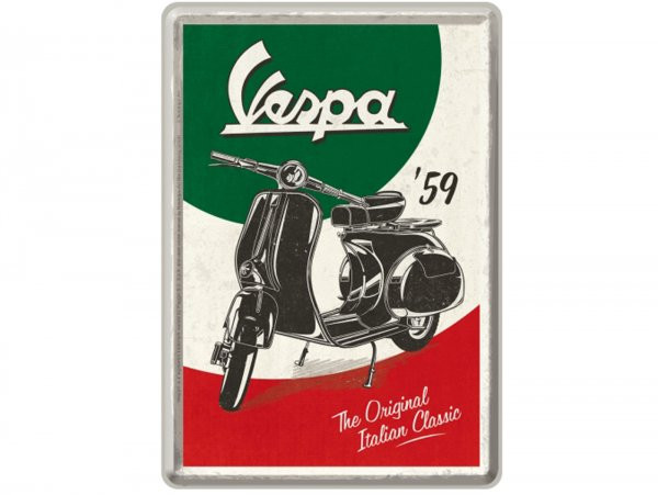 Tin Postcard Nostalgic Art