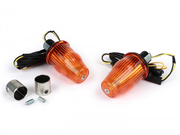 Conversion Kit For Handlebar Indicators Moto Nostra, Led, Emarked, 12 Volt  Amber
