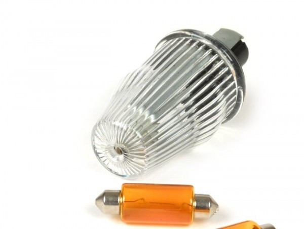 Knipperlicht oem Kwaliteit LenkerKnipperlicht  wit (Vespa (Piaggio))