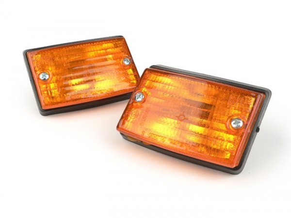 Knipperlichtset  bosatta 2er  Orange (Vespa (Piaggio))