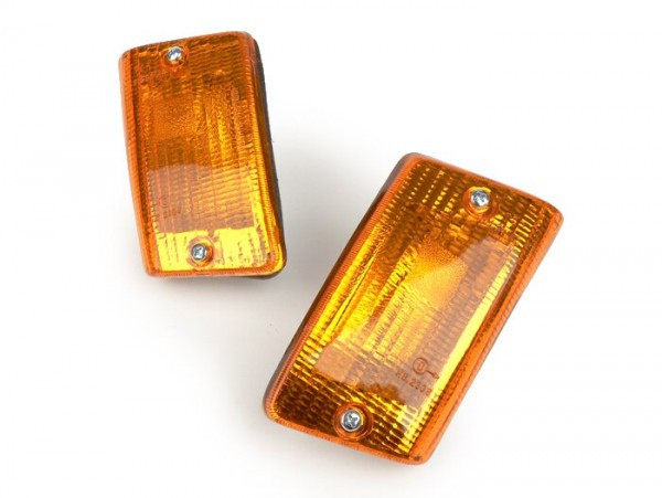 Knipperlichtset  bosatta 2er  Orange (Vespa (Piaggio))