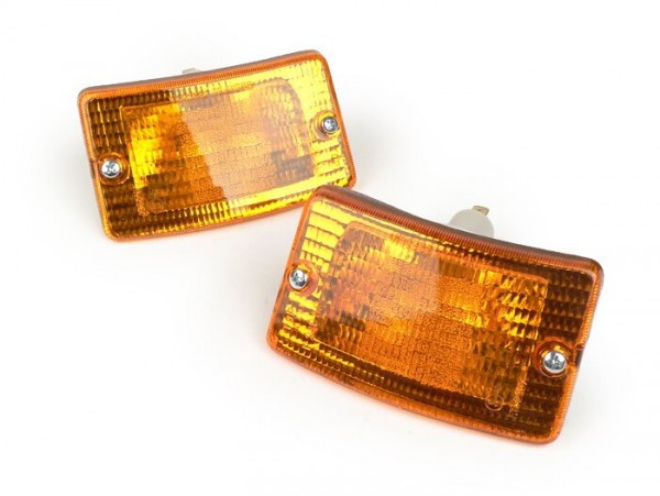 Knipperlichtset  Bosatta 2er  Orange (vespa (piaggio))
