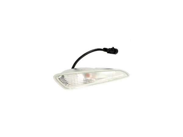 Indicator, Colourless ,front Lhs Piaggio