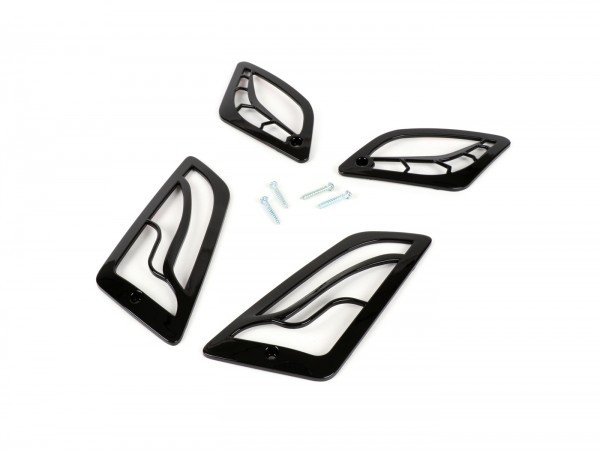 Indicator Grill Set Moto Nostra  Shiny Black
