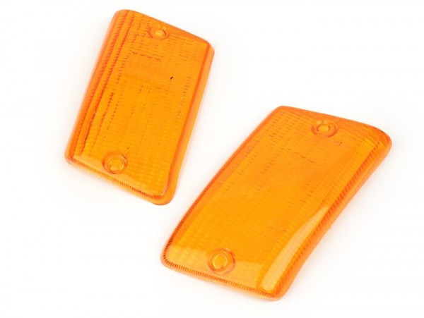 Knipperlichtglazen bosatta set van 2 stuks  Orange (Vespa (Piaggio))