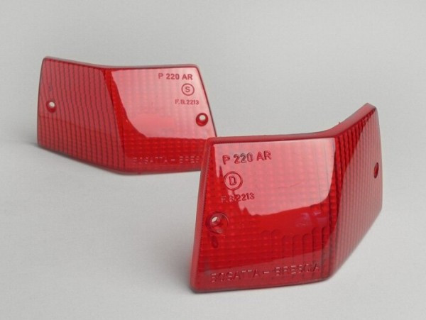 Knipperlichtglazen bosatta set van 2 stuks (Vespa (Piaggio))