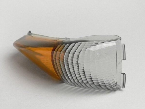Indicator Lens Gilera Runner (2002-2005) Smoked Rear Lhs