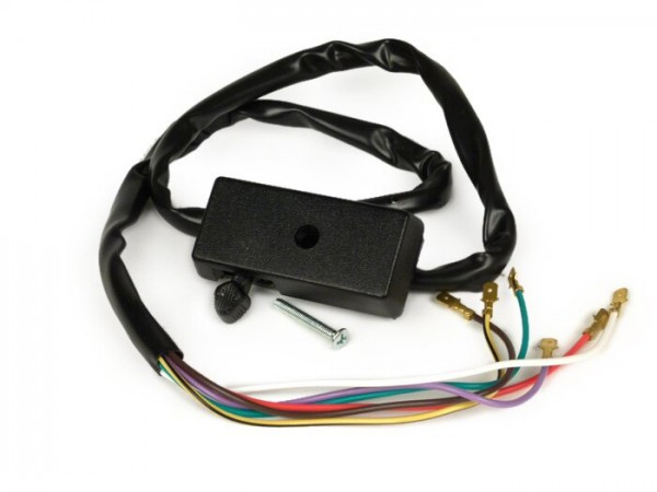 Indicator Switch Vespa  6 Wires (12v Models Without Battery)