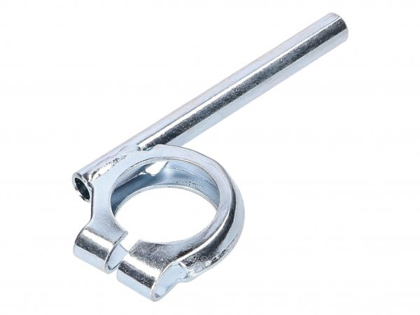 Front Indicator Light Mounting Bracket 10mm M8 Internal Thread, Galvanized 101 Octane