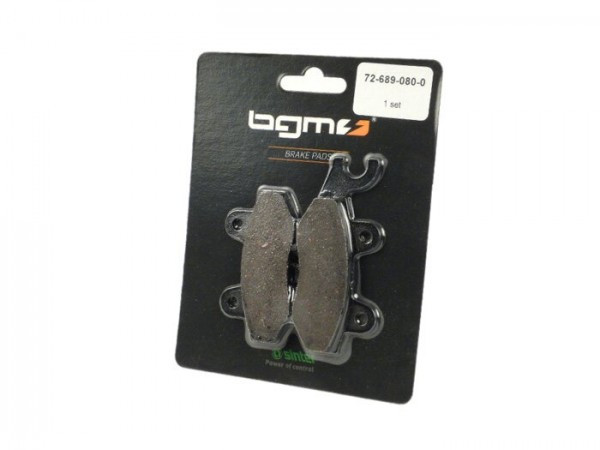 Remblokken BGM 76,8x41,8/96,9x41,2mm (Aprilia, Derbi, Kymco)