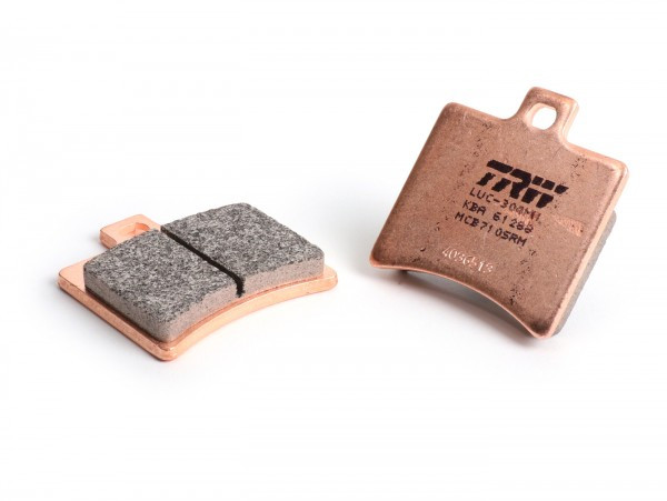 Brake Pads Rear Trw Sinter Mcb710srm (with TÜv Certification) Fits Brake Caliper Porco Nero Power Cnc By Spiegler 2piston, Ø=29mm