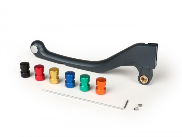 Brake Lever Lhs, Rear Bikers Vespa Lxv  Matt Grey