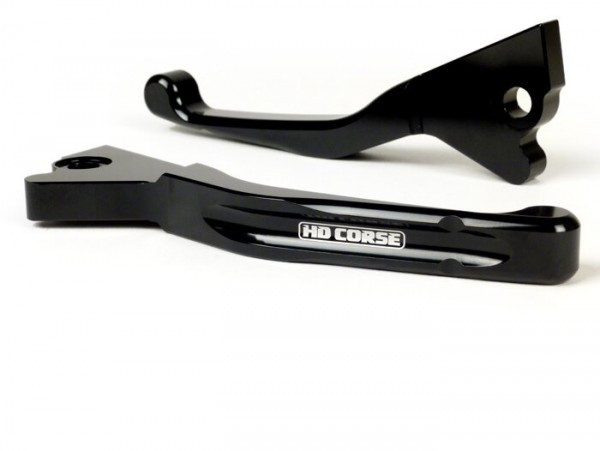 Remhevelset Hd Corse Aluminium Cnc  Zwart (vespa Modern)