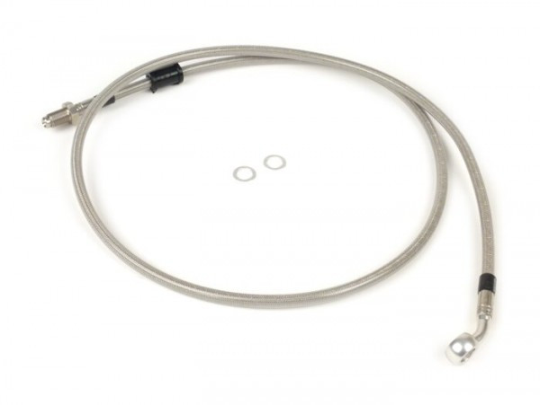 Remleiding Voorkant Voor Originele Bremstang Spiegler Leitung: Rvs (transparant), Fitting: Aluminium (silbern)