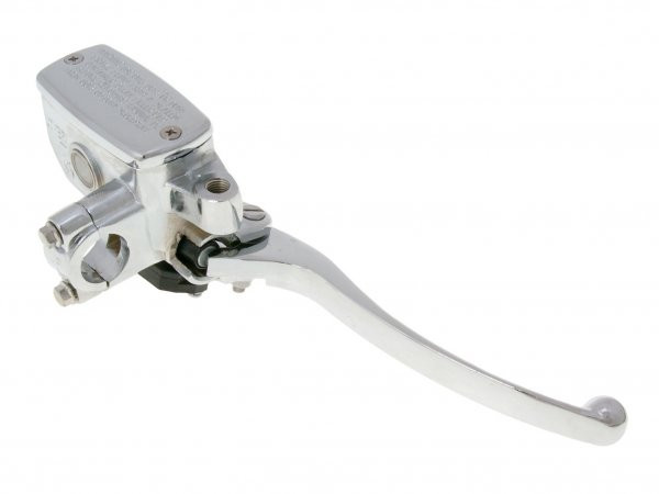 Brake Master Cylinder 101 Octane For Gy6 Grand Retro  Right  Chrome  Handlebar Ø = 22mm
