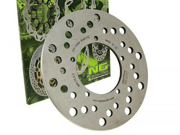 Remschijf Ng Ø175x73x4mm (derbi, Gilera, Piaggio)
