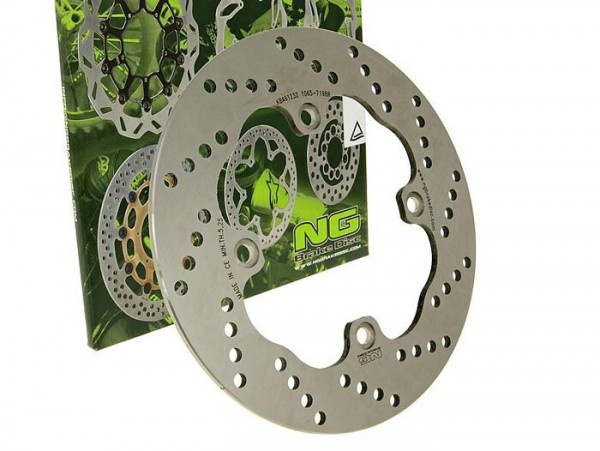 Brake Disc Ng Ø250x117x5.7mm Suzuki Burgman An 650 (2002-2003) Rear Rhs