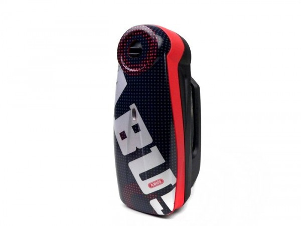 Brake Disc Lock Abus Detecto 7000 Rs1 With Alarm System  Red