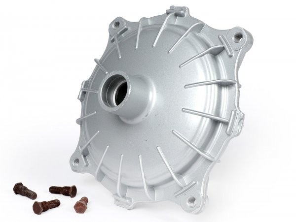 Front Brake Hub Uni Auto  Silver Painted Painted