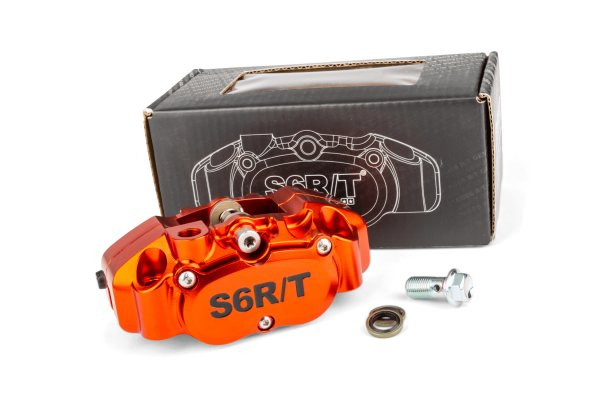 Brake Caliper Stage 6 R/t Mk2 Radial 4piston  Orange