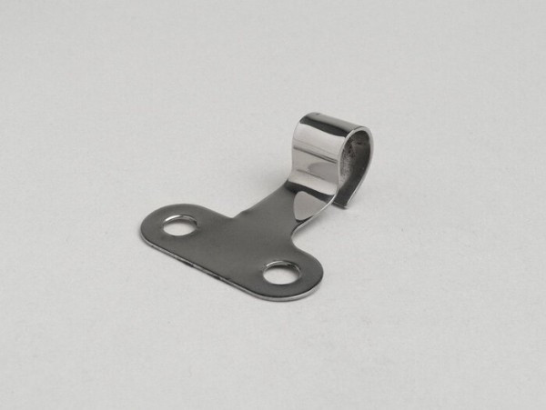 Raer Brake Cable Bracket / Engine Block Lambretta  Stainless Steel