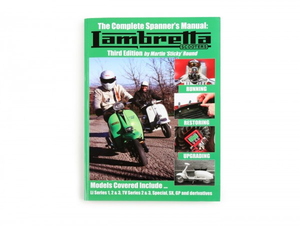 Book Complete Spanner’s Manual Lambretta Third Edition By Sticky
