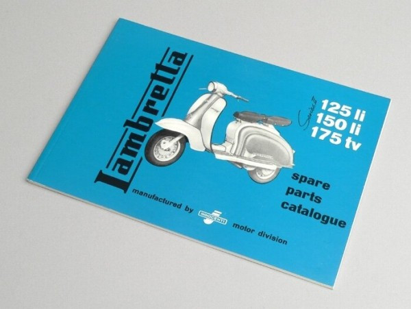Spare Parts Calalogue Lambretta Li & Tv Series 2