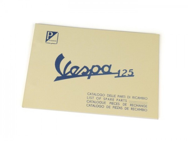 Spare Parts Calalogue Vespa Vespa 125 Vnb