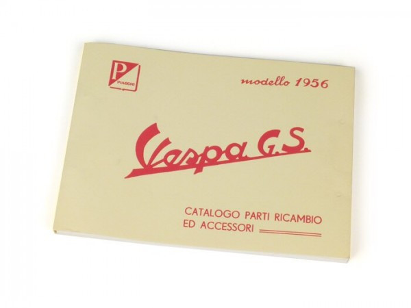 Spare Parts Calalogue Vespa Vespa Gs150 (vs2  1956)