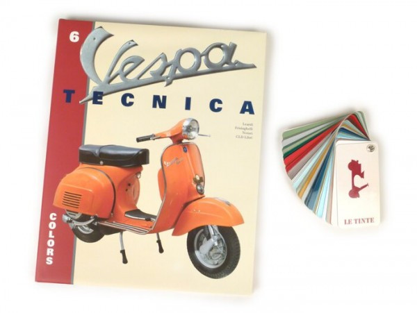 Book Vespa Tecnica Vi Colors Italian