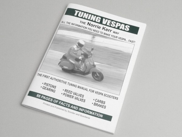 Book Vespa, Tuning Manual By Norrie Kerr