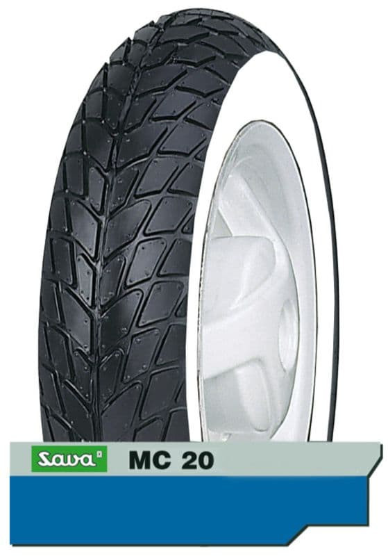 Buitenband 110/70-11 Sava Mc20 White Wall