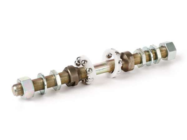 Front Wheel Axle Incl. Cones, Bearings And Nuts Cif Ø11mm, L=165mm