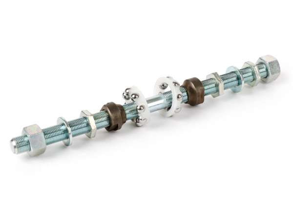 Front Wheel Axle Incl. Cones, Bearings And Nuts Cif Ø11mm, L=200mm