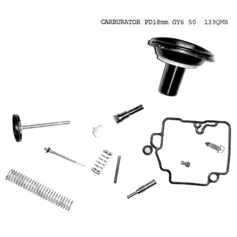 Carburateur Revisieset Gy6 16Mm
