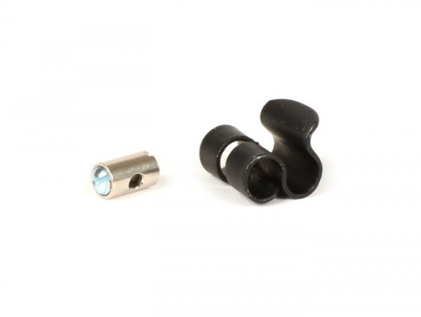 Chokezugclip voor Kabel choke  Polini CP Carburateur -BOLLAG MOTOS, Rapid Clip