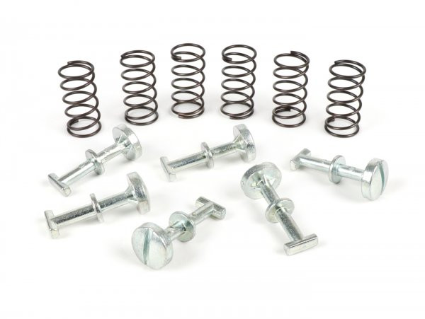 Retainers And Springs For Lateral Cover Cif, (6x Long)