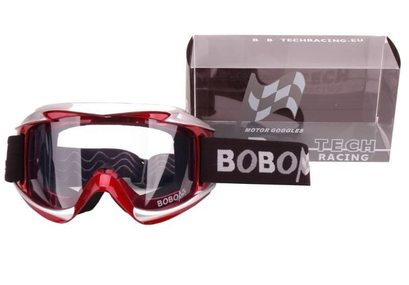 Crossbril Race Bobotech Rood