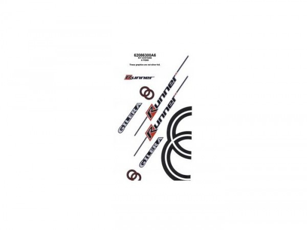 DekorSet (Modell 2003) Piaggio- Gilera Runner 125 VX - Satinato Aviazione (517)