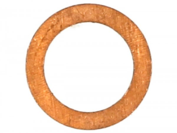 Drain Plug Gasket, Copper, 8.2x12x1mm Piaggio