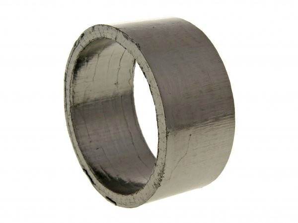 Exhaust Pipe To Silencer Gasket Naraku Graphite 38x44x20mm For Suzuki An Burgman 250 9899