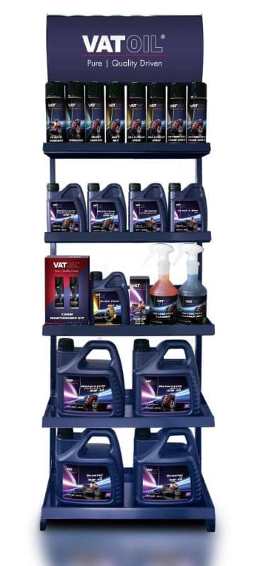 Display Vatoil Compleet Metaal
