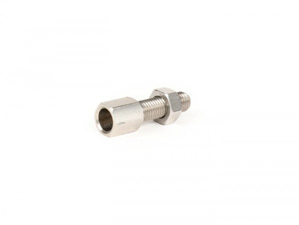 Adjuster Screw M7 X 25mm Casa Lambretta, Long Neck Stainless Steel