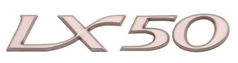 Embleem Chroom 85Mm Lx50