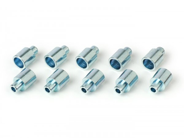 Cable End Sleeve BGM Original Øinner=6.5mm  10 Pcs
