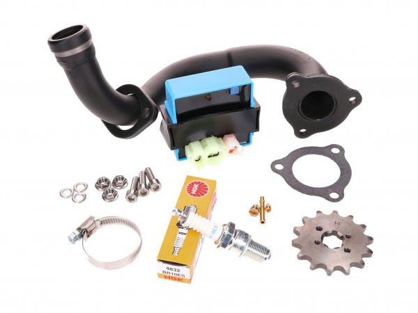 Derestriction Kit Cdi Unit Adjustable / Black Manifold 101 Octane