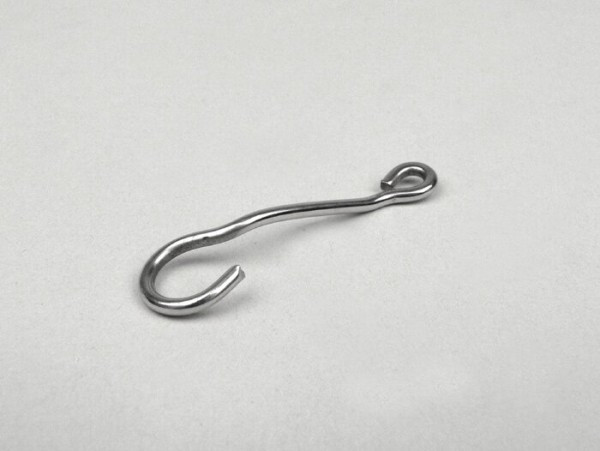 Cable Guide Clip For Cables In Handlebar Lambretta  Stainless Steel