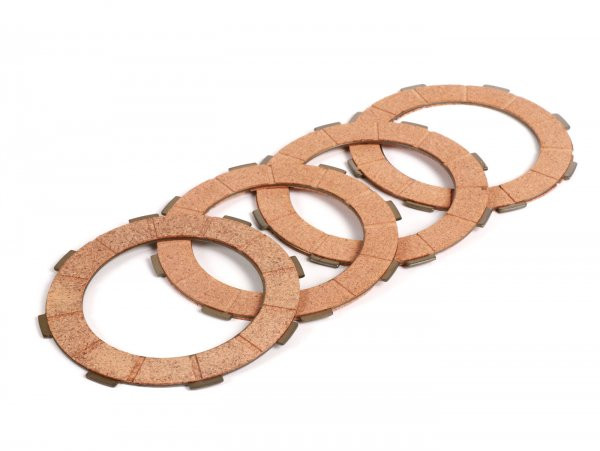 Clutch Friction Plates Ferodo 'standard' Vespa Cosa2  4 Plates