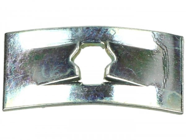 Spring Plate For Badges Oem Quality Vespa (used As Clamp For Badges)