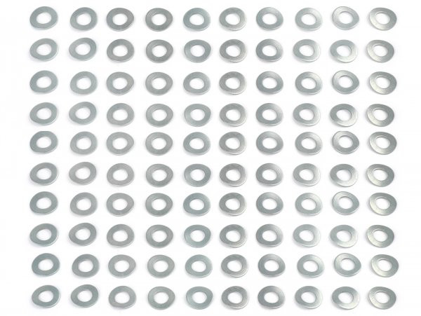 Spring Washer, Waved Din 137 Steel, Glavanised 100 Pcs  M7